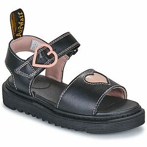 Sandále Dr. Martens Marlowe Hearts J Black+Powder Pink vyobraziť