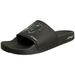 športové šľapky Ed Hardy Stealth Slides - Black vyobraziť