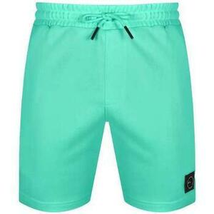 Šortky/Bermudy Marshall Artist Siren Jersey Shorts - Court Green vyobraziť