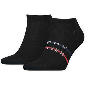 Ponožky Tommy Hilfiger Sneaker Two Pack Socks Black vyobraziť