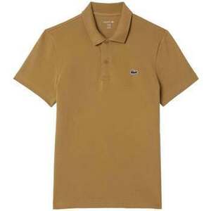 Tričká a polokošele Lacoste Regular Fit Cotton Blend Polo Shirt Brown vyobraziť