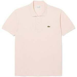 Tričká a polokošele Lacoste Classic Fit Polo Shirt Angora Pink vyobraziť