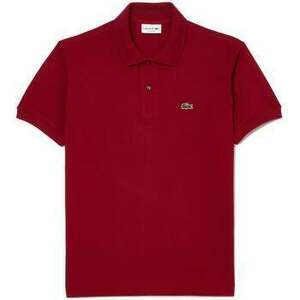 Tričká a polokošele Lacoste Classic Fit Polo Shirt Bordeaux vyobraziť