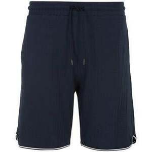 Šortky/Bermudy Emporio Armani Lounge Waffle Bermuda Shorts Armani Blue vyobraziť