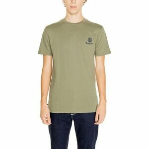 Polokošele s dlhým rukávom Aquascutum ACTIVE COTTON SMALL LOGO T-SHIRT AA_SS23_TS004 vyobraziť