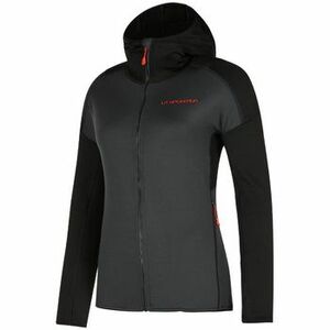 Flísové mikiny La Sportiva Upendo Hoody W M33 900322 Carbon/Cherry Tomato vyobraziť