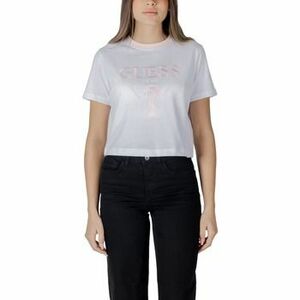 Tričká s krátkym rukávom Guess FILANTA CROP TEE V5GI18 I3Z14 vyobraziť