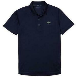 Tričká a polokošele Lacoste Sport Ultra Dry Anti-UV Piqué Golf Polo Shirt Navy Blue vyobraziť