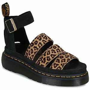 Sandále Dr. Martens Clarissa II Quad Sandal Mini Leopard vyobraziť