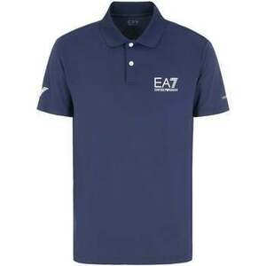 Tričká a polokošele Ea7 Emporio Armani Tennis Pro Technical Polo Shirt Navy Blue vyobraziť