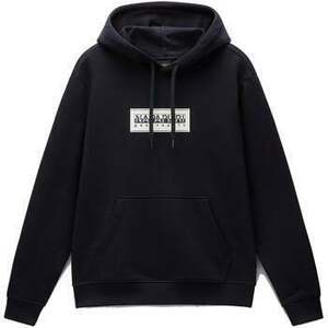 Mikiny Napapijri B Box Logo Hoodie Black vyobraziť