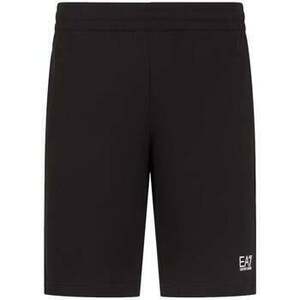 Šortky/Bermudy Ea7 Emporio Armani Core Identity Bermuda Shorts Black vyobraziť