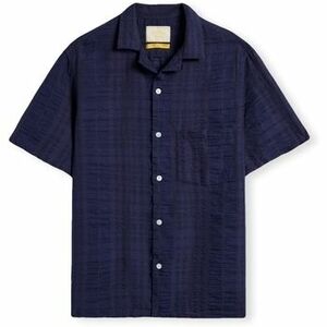 Košele s dlhým rukávom Portuguese Flannel Crupao Shirt - Navy vyobraziť