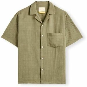 Košele s dlhým rukávom Portuguese Flannel Grain Shirt - Khaki vyobraziť