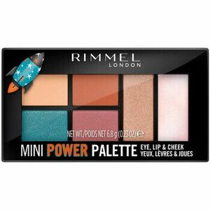 Očné tiene & podkladové bázy Rimmel London Mini Power Palette - 04 Pioneer vyobraziť