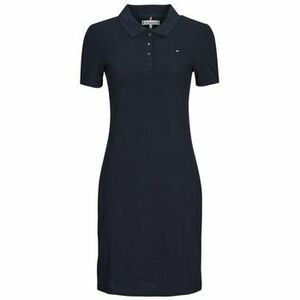 Krátke šaty Tommy Hilfiger 1985 SLIM PIQUE POLO DRESS SS vyobraziť