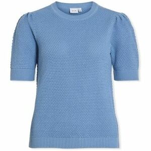 Svetre Vila Noos Dalo Knit - Blissful Blue vyobraziť