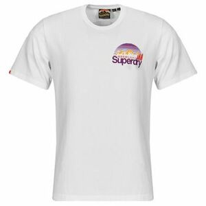 Tričká s krátkym rukávom Superdry LOGO GREAT OUTDOORS CHEST vyobraziť