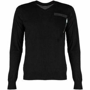 Svetre Les Hommes LKK103-606U | Fit Jumper In Fine Gage Pocket With Zip vyobraziť