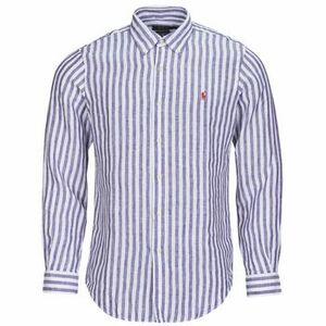 Košele s dlhým rukávom Polo Ralph Lauren CHEMISE COUPE DROITE EN LIN vyobraziť