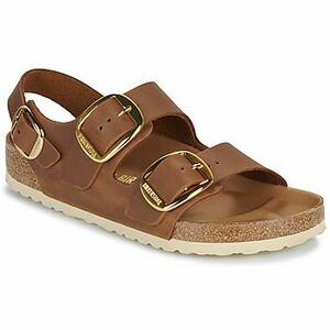 Šľapky BIRKENSTOCK Milano Big Buckle LEOI Cognac HEX vyobraziť