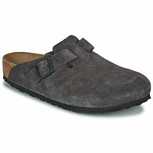 Šľapky BIRKENSTOCK Boston LEVE Velvet Grey vyobraziť