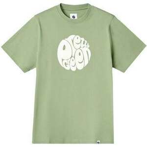 Tričká a polokošele Pretty Green Gillespie Logo T-Shirt Light Green vyobraziť