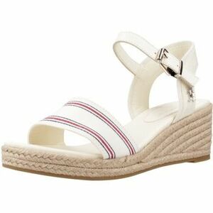 Sandále Tommy Hilfiger SHIRTING WEDGE SANDAL vyobraziť