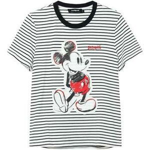 Tričká s krátkym rukávom Desigual MICKEY PATCH 24SWTK77 vyobraziť