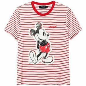 Tričká s krátkym rukávom Desigual MICKEY PATCH 24SWTK77 vyobraziť