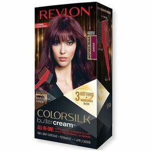 Farbenie Revlon Butter Cream Colorsilk Permanent Hair Color - 48BV Bour vyobraziť