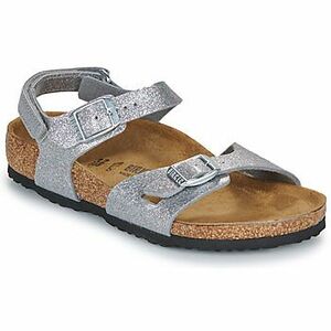 Sandále BIRKENSTOCK Rio AS Kids BF Sparkling Silver vyobraziť