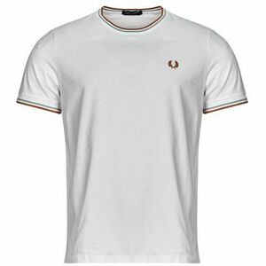 Tričká s krátkym rukávom Fred Perry TWIN TIPPED T-SHIRT vyobraziť