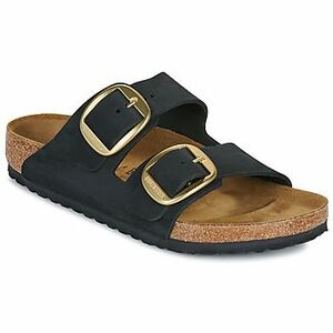 Šľapky BIRKENSTOCK Arizona Big Buckle LENB Black (gold) vyobraziť