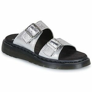 Šľapky Dr. Martens Josef Slide Silver Metallic Tumble vyobraziť