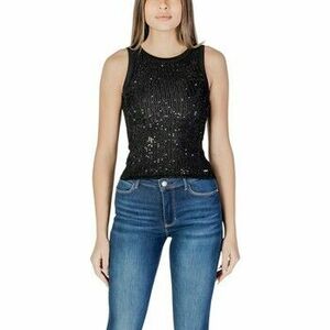 Tielka a tričká bez rukávov Guess ALEXIA SEQUINS TANK W5GP06 KCS10 vyobraziť