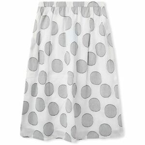 Sukňa Compania Fantastica COMPAÑIA FANTÁSTICA Skirt 45002 - White vyobraziť