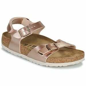 Sandále BIRKENSTOCK Rio AS Kids BF Electric Metallic Copper vyobraziť