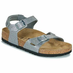 Sandále BIRKENSTOCK Rio AS Kids BF Sparkling Silver vyobraziť