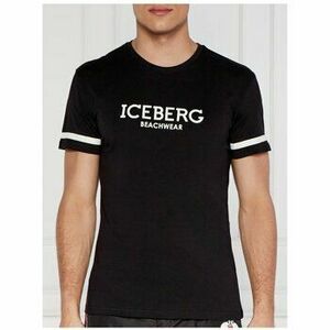 Tričká s krátkym rukávom Iceberg ICE4MTS02-BLACK vyobraziť