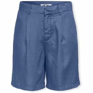 Šortky/Bermudy Only Charis Life Shorts - Medium Blue Denim vyobraziť