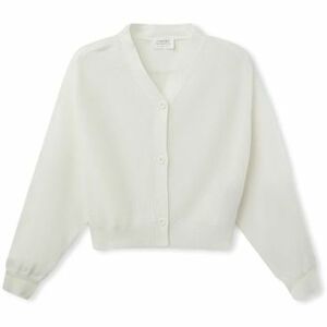 Kabáty Compania Fantastica COMPAÑIA FANTÁSTICA Cardigan 10408 - White vyobraziť