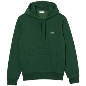 Mikiny Lacoste Organic Brushed Cotton Hoodie SH9623 - Vert vyobraziť