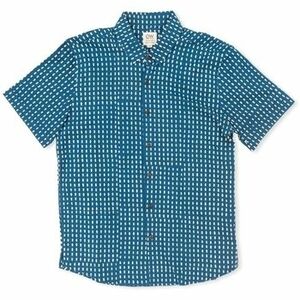 Košele s dlhým rukávom Otherwise Indigo Shirt - Blue vyobraziť