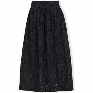 Black denim skirt vyobraziť