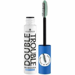 Riasenky a umelé riasy Essence Double Trouble Waterproof Mascara - Extra Black vyobraziť