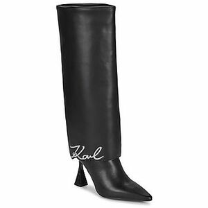 Čižmy do mesta Karl Lagerfeld DEBUT II Fold Down Hi Leg Boot vyobraziť