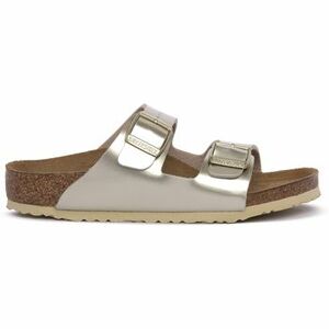 Sandále BIRKENSTOCK ARIZONA KIDS METALLIC GOLD CALZ S vyobraziť