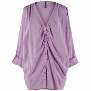 Kabáty Wendy Trendy Cardigan 220966 - Lilas vyobraziť