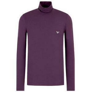 Mikiny Emporio Armani Lounge Turtle Roll Neck Sweater Blackberry vyobraziť